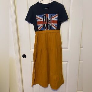 Upcycled The Who T-Shirt Dress